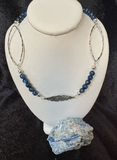 Kyanite and Sterling Silver Necklace