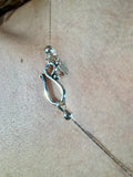 Sterling Silver Apatite Heart Necklace