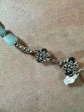 Amazonite and Sterling Silver Necklace