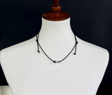 Casual Sterling Silver Filigree Ball on Leather Necklace
