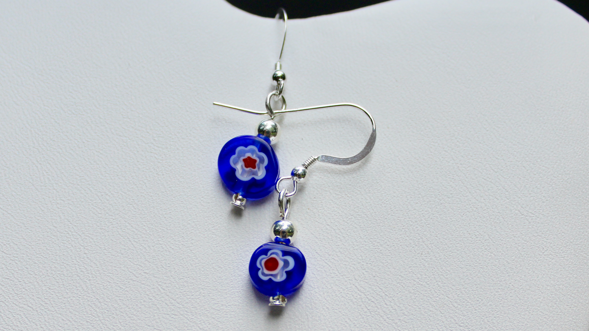 Thousand flowers earrings outlet