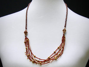 30" Shower of Gold Necklace