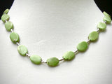 19" Lemon Chrysoprase Necklace