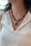 18” Classic Style Charoite Necklace