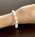 White Agate Bracelet