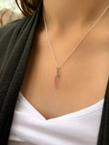 Tourmaline Column Necklace