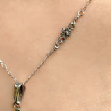 19” Larimar and Pearl Necklace
