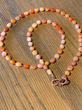 Red Botswana Agate Necklace