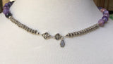 18” Classic Style Charoite Necklace