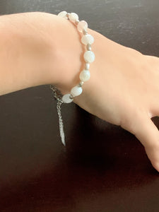 White Agate Bracelet