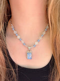Angelite & Moonstone Necklace