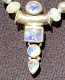 Rainbow Moonstone Necklace