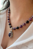 18” Classic Style Charoite Necklace