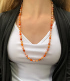 Red Botswana Agate Necklace