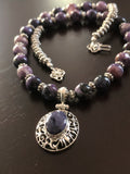 18” Classic Style Charoite Necklace