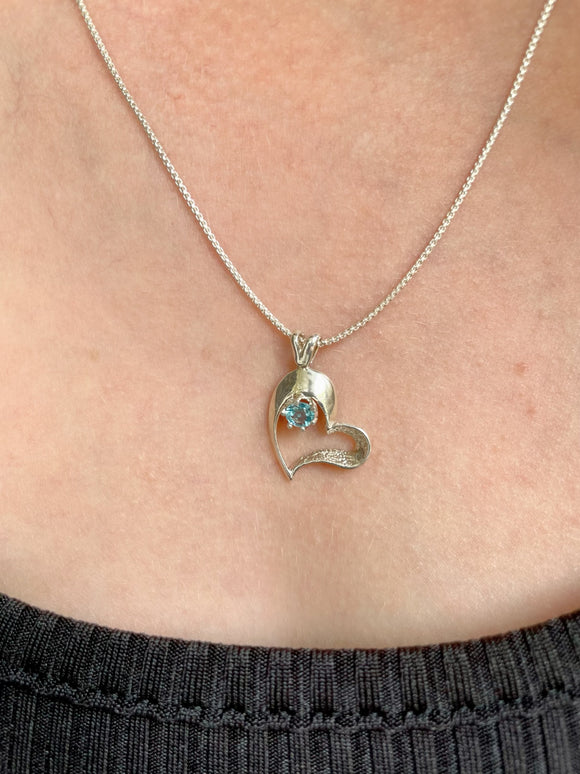 Loving Blue Topaz Necklace