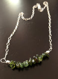 18” Green Tourmaline Necklace