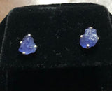 Rough Cut Gemstone Earrings