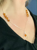 Buff Citrine Necklace